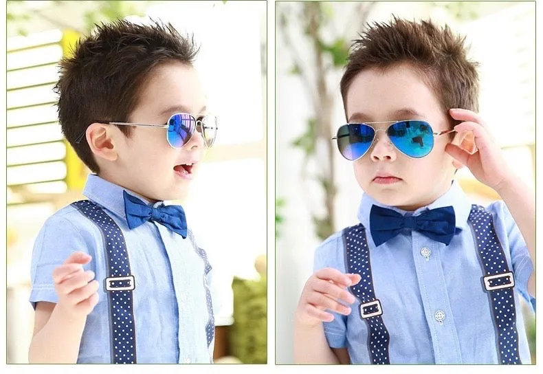 Girls And Boys Pilot Trendy Sunglasses