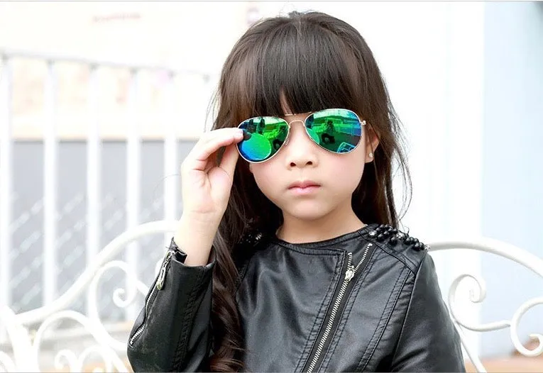 Girls And Boys Pilot Trendy Sunglasses