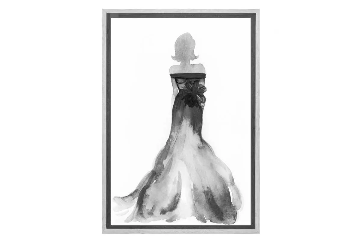 Glamorous Dress 6 | Fashion Canvas Wall Art Print