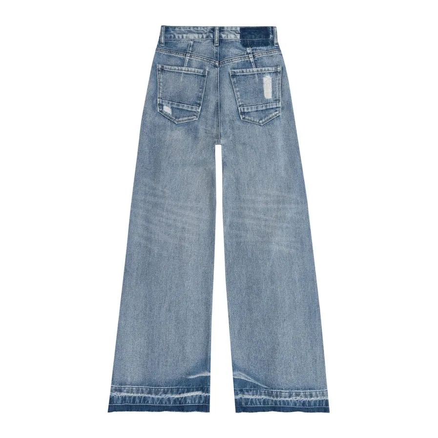 Heavy Ripoff Fashion Denim Pants - Aspen Blue