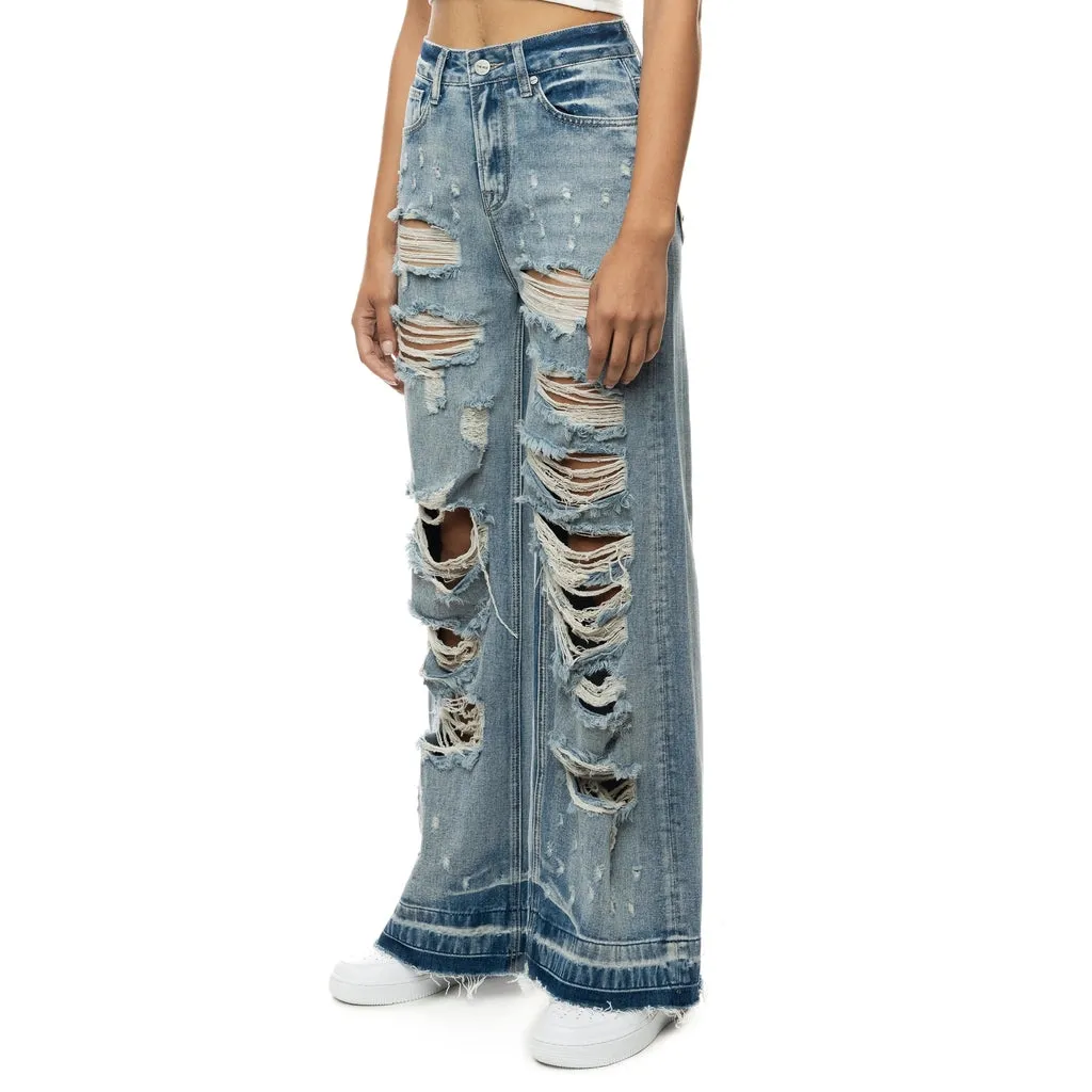 Heavy Ripoff Fashion Denim Pants - Aspen Blue