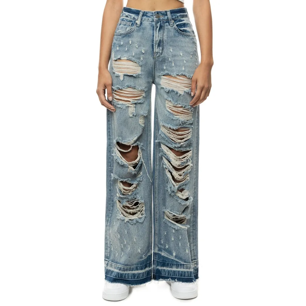 Heavy Ripoff Fashion Denim Pants - Aspen Blue