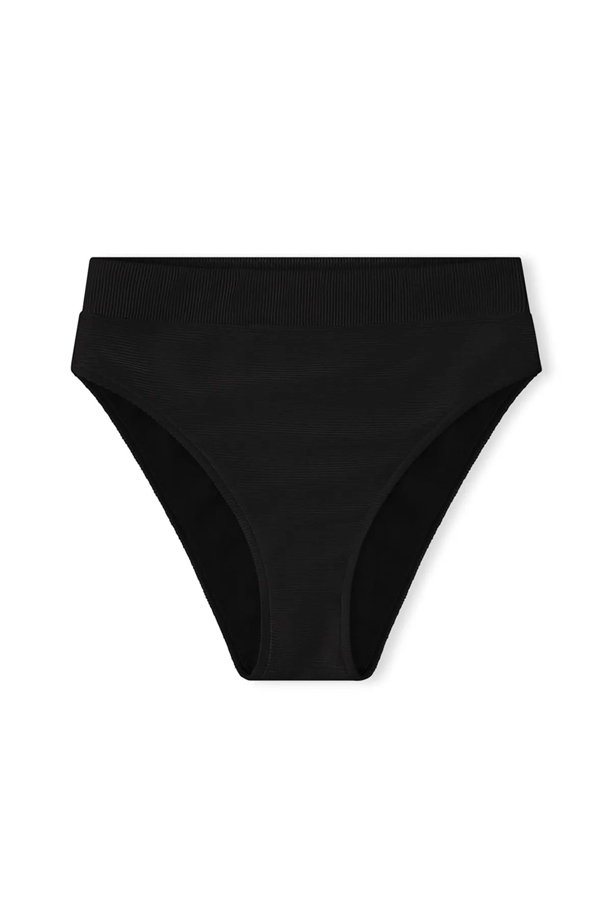 High Waisted Brief - Black