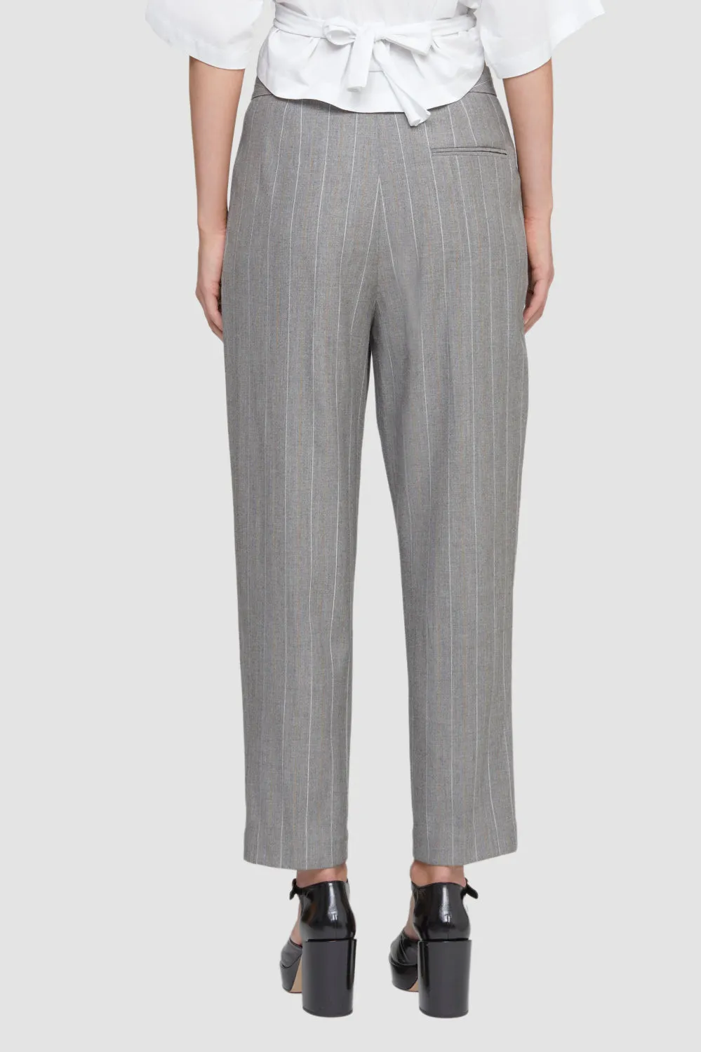 High Waisted  Tapered Trouser