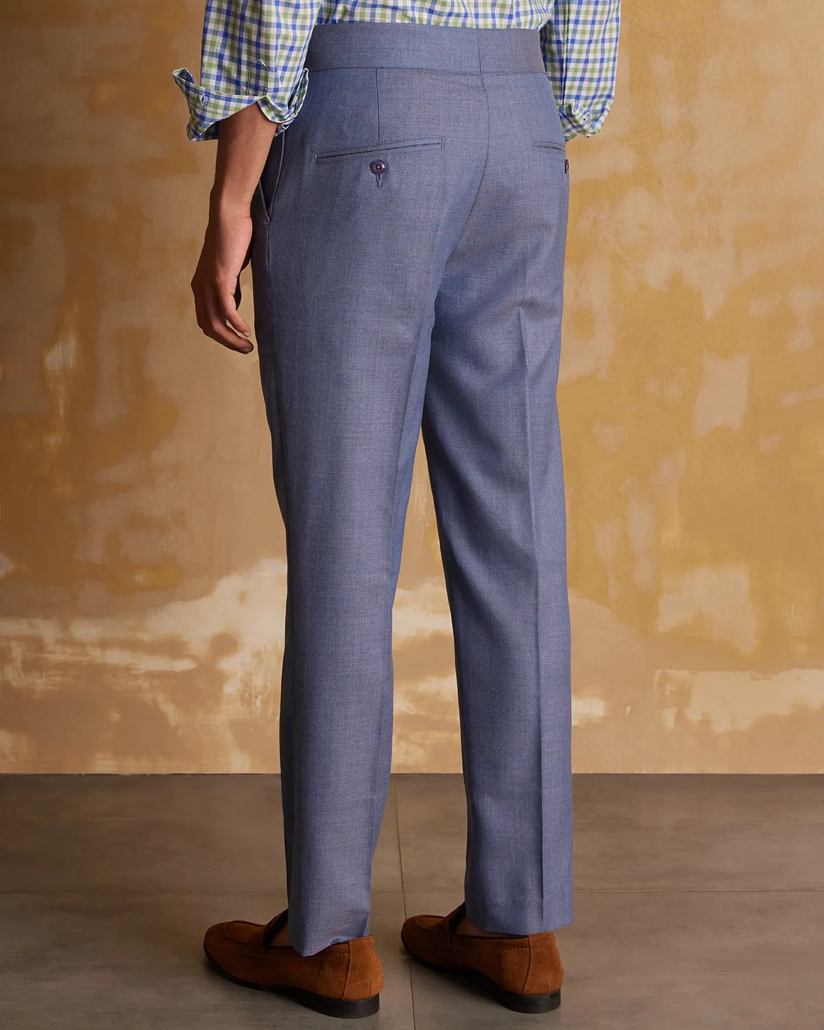 Imperial Blended Wool Neapolitan Dress Pants