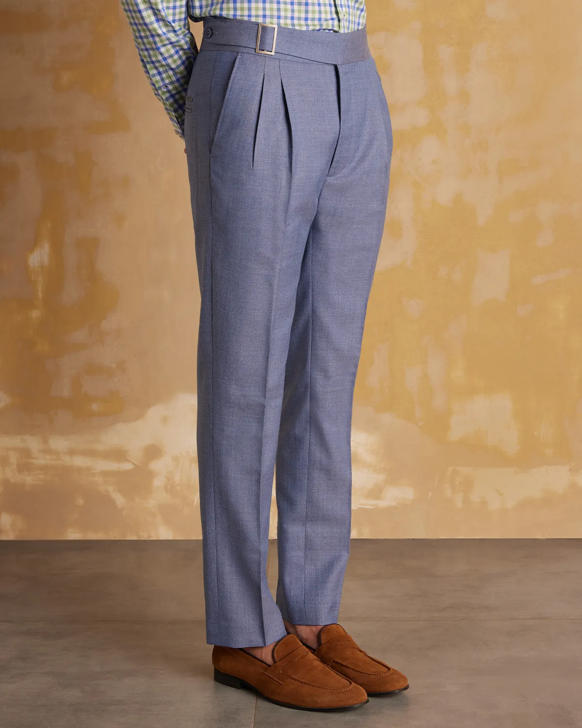 Imperial Blended Wool Neapolitan Dress Pants