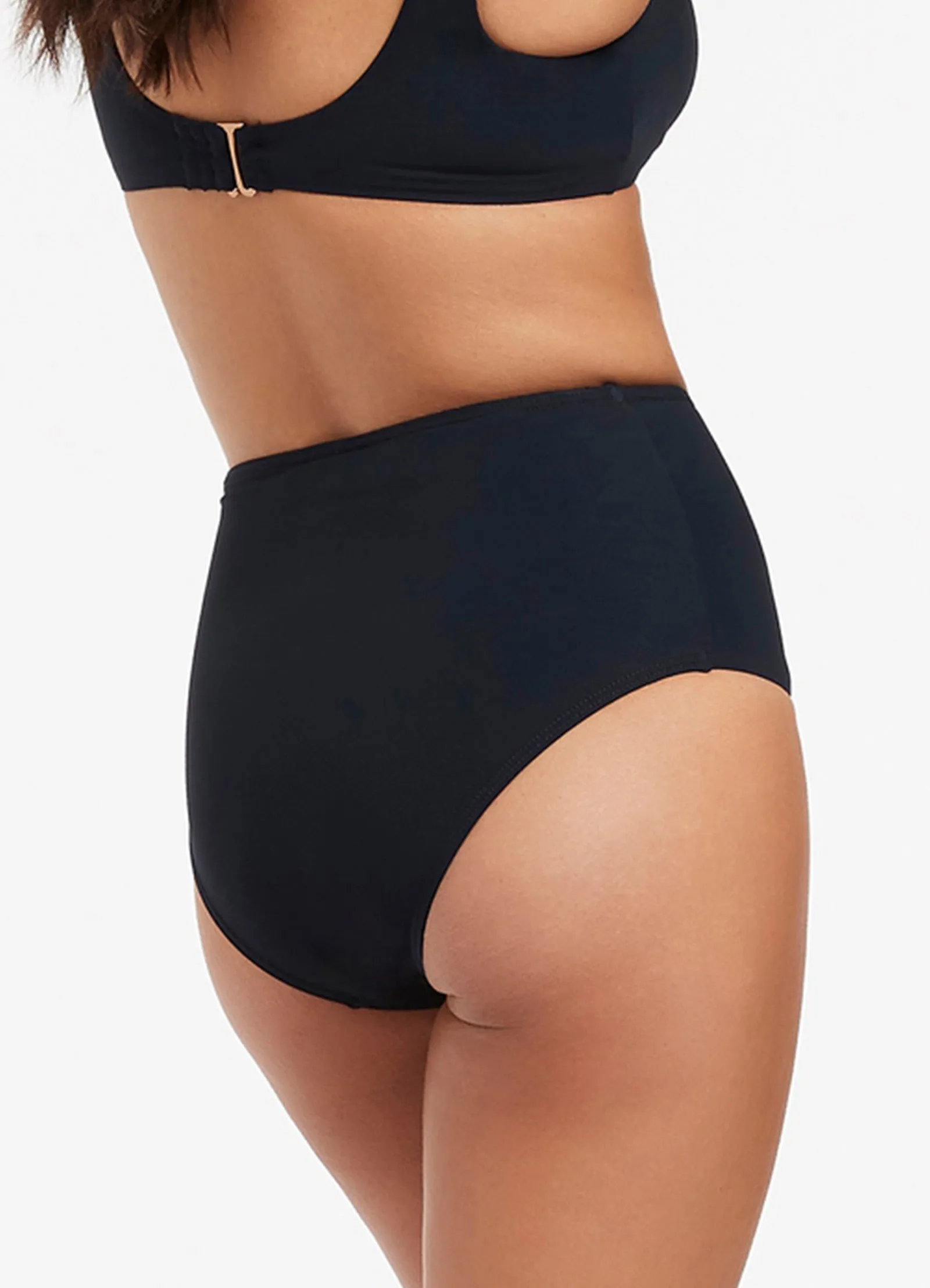 Jetset High Waisted Bikini Bottom - Deep Navy