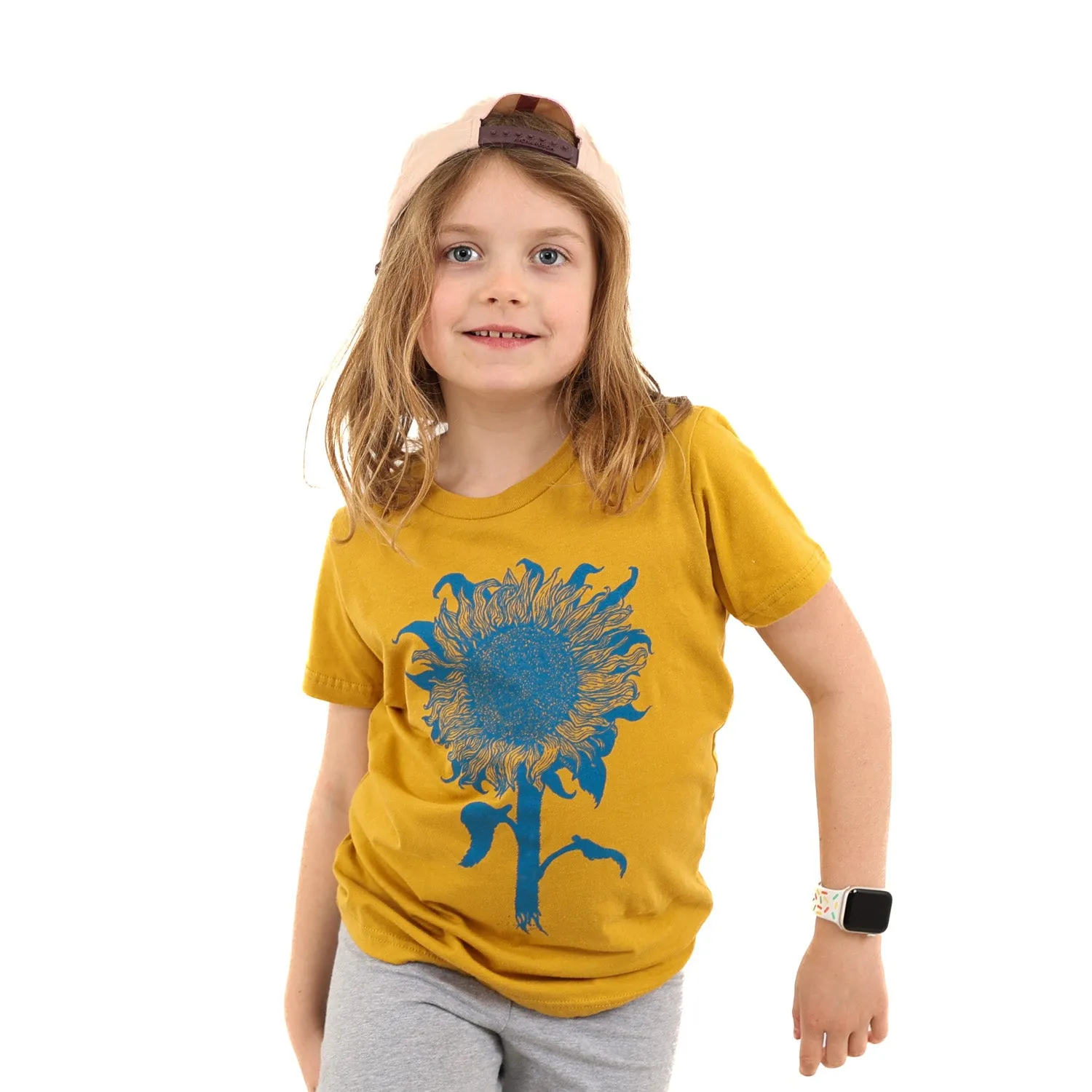 Kids' Sunflower T Shirt