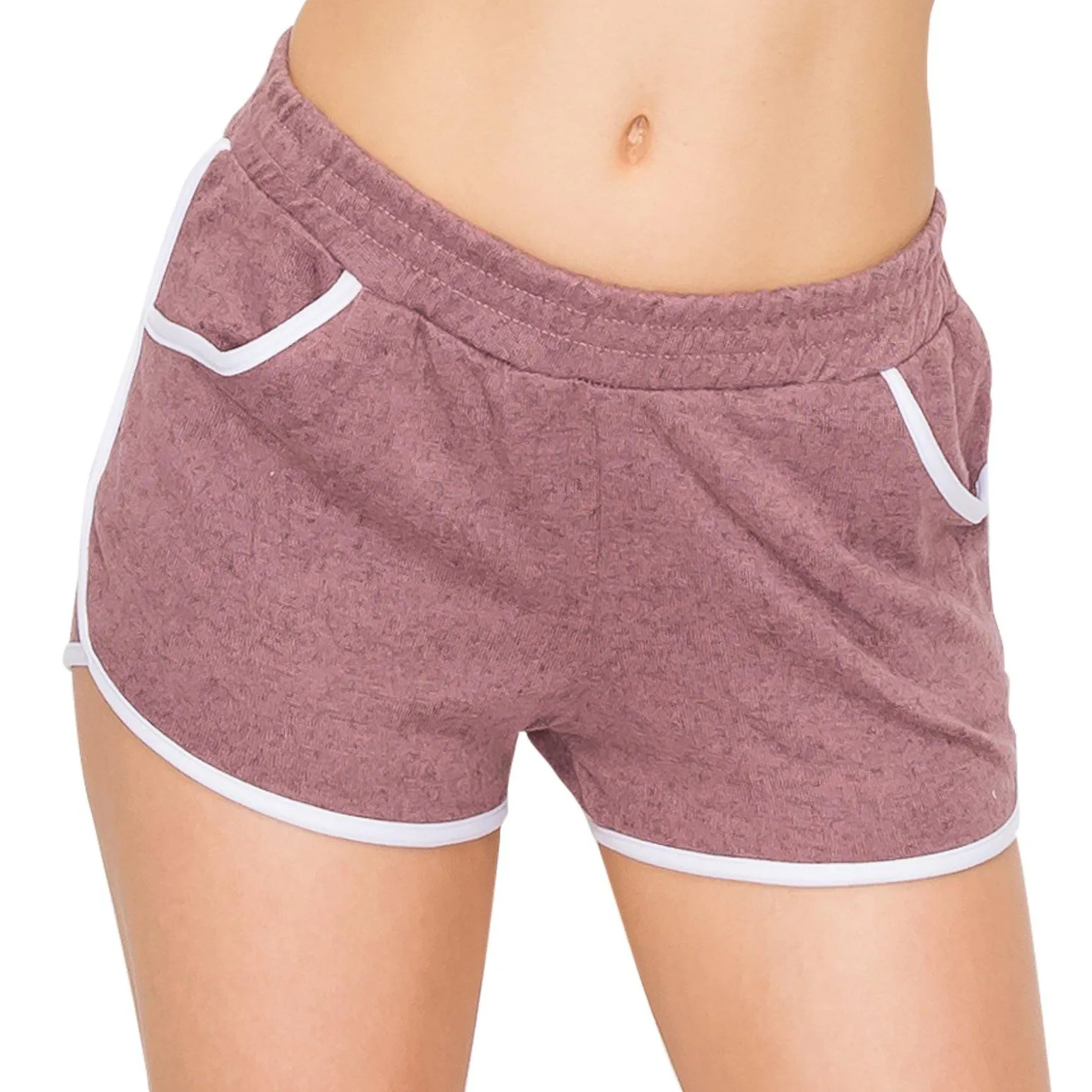 Knitted Dolphin Workout Cheerleader Shorts