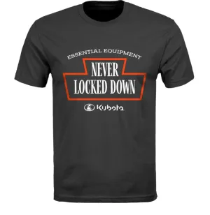 Kubota "Never Locked Down" T-Shirt