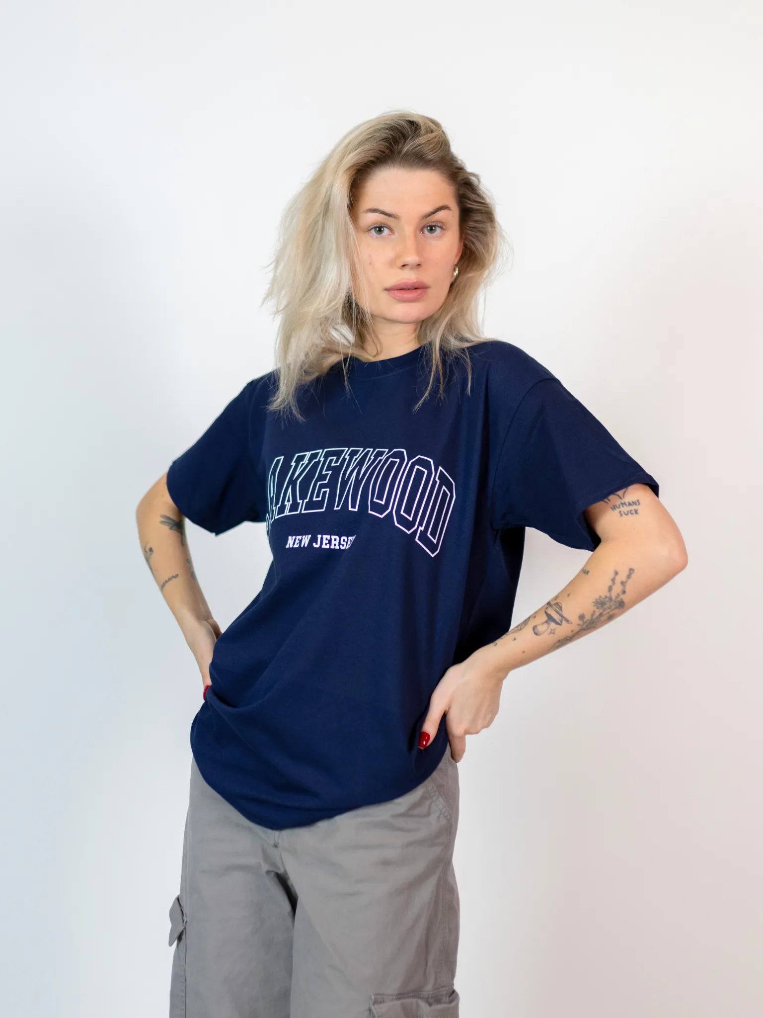 LAKEWOOD T-SHIRT - NAVY