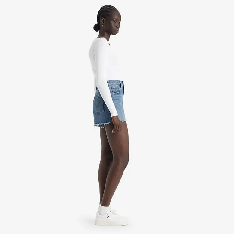 Levi's High Waisted Mom Shorts