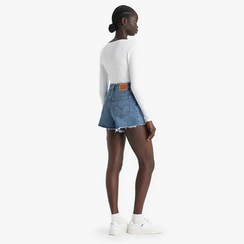 Levi's High Waisted Mom Shorts