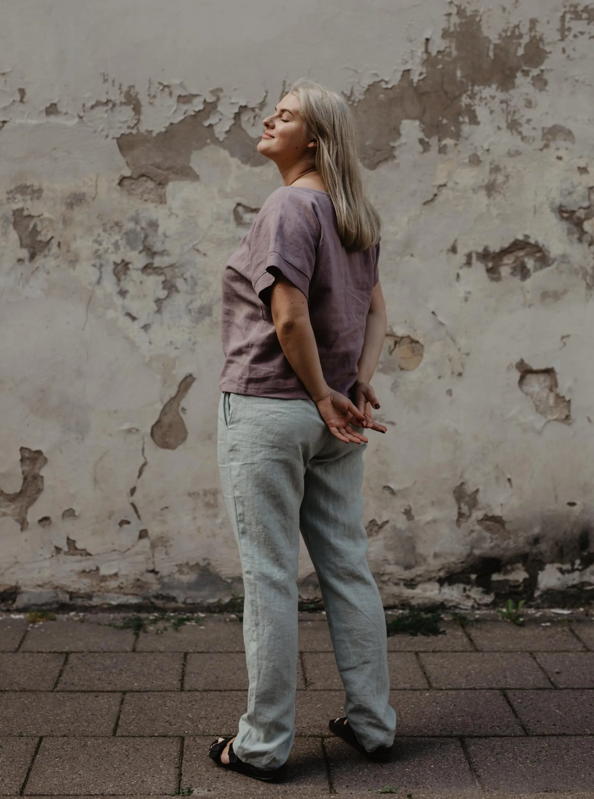 Linen Pants Malmo - Sage Green