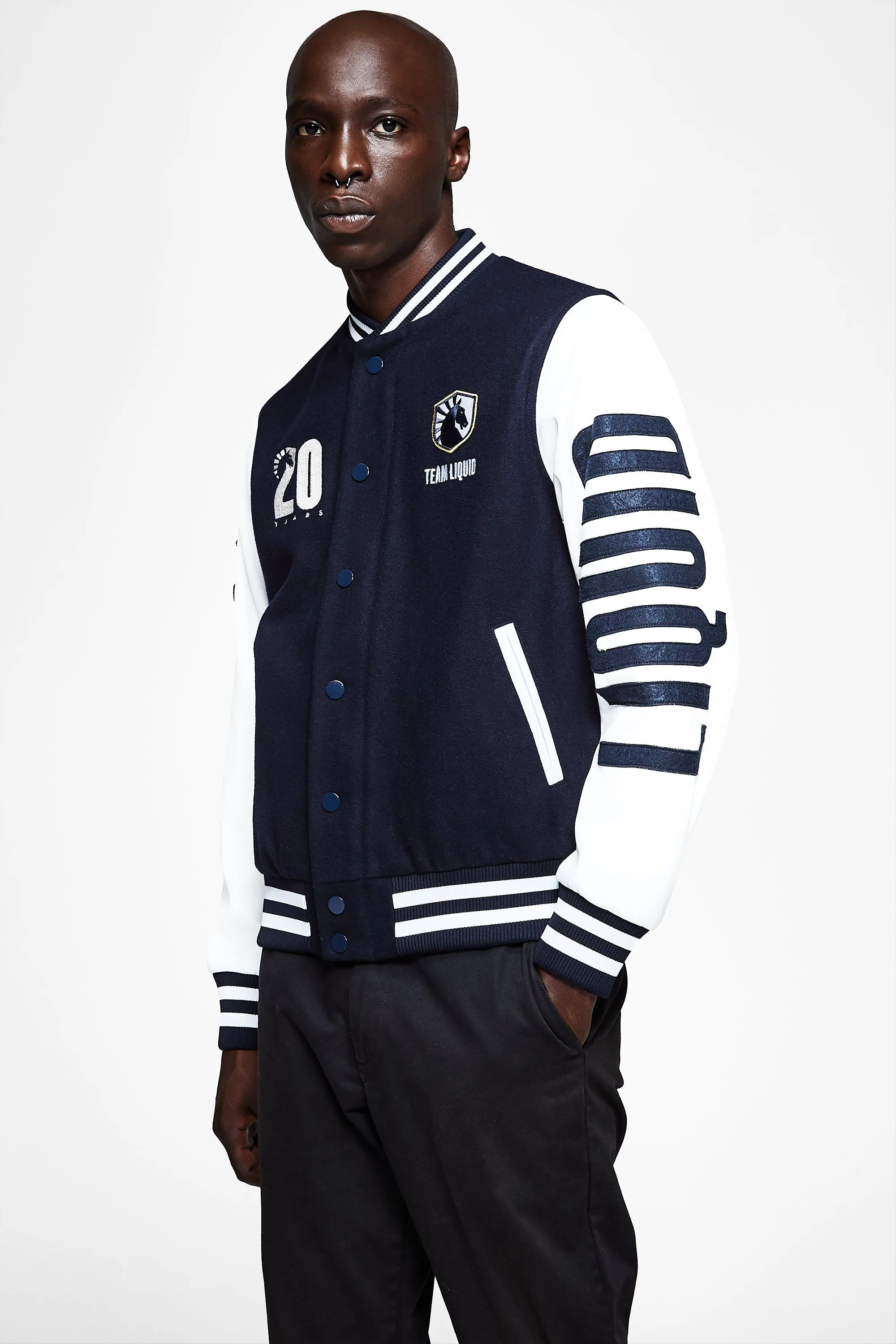 LIQUID  LETTERMAN JACKET