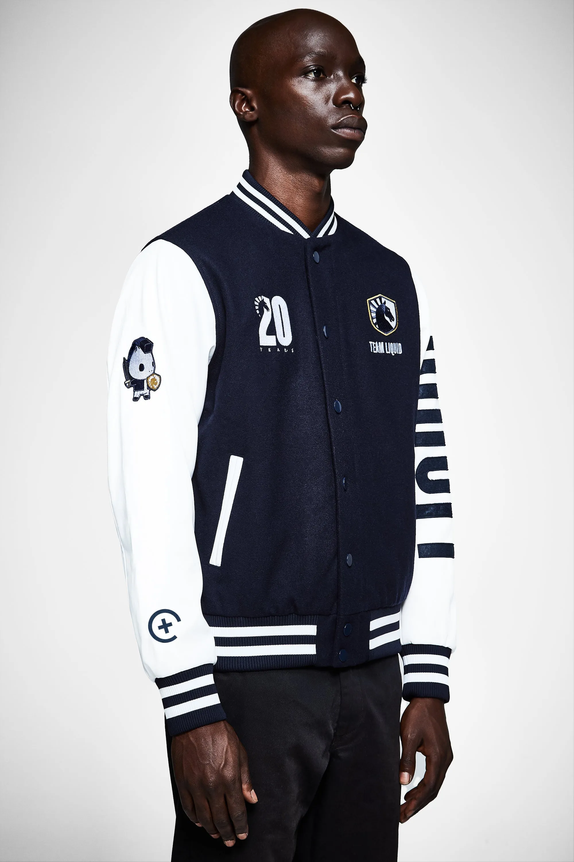 LIQUID  LETTERMAN JACKET