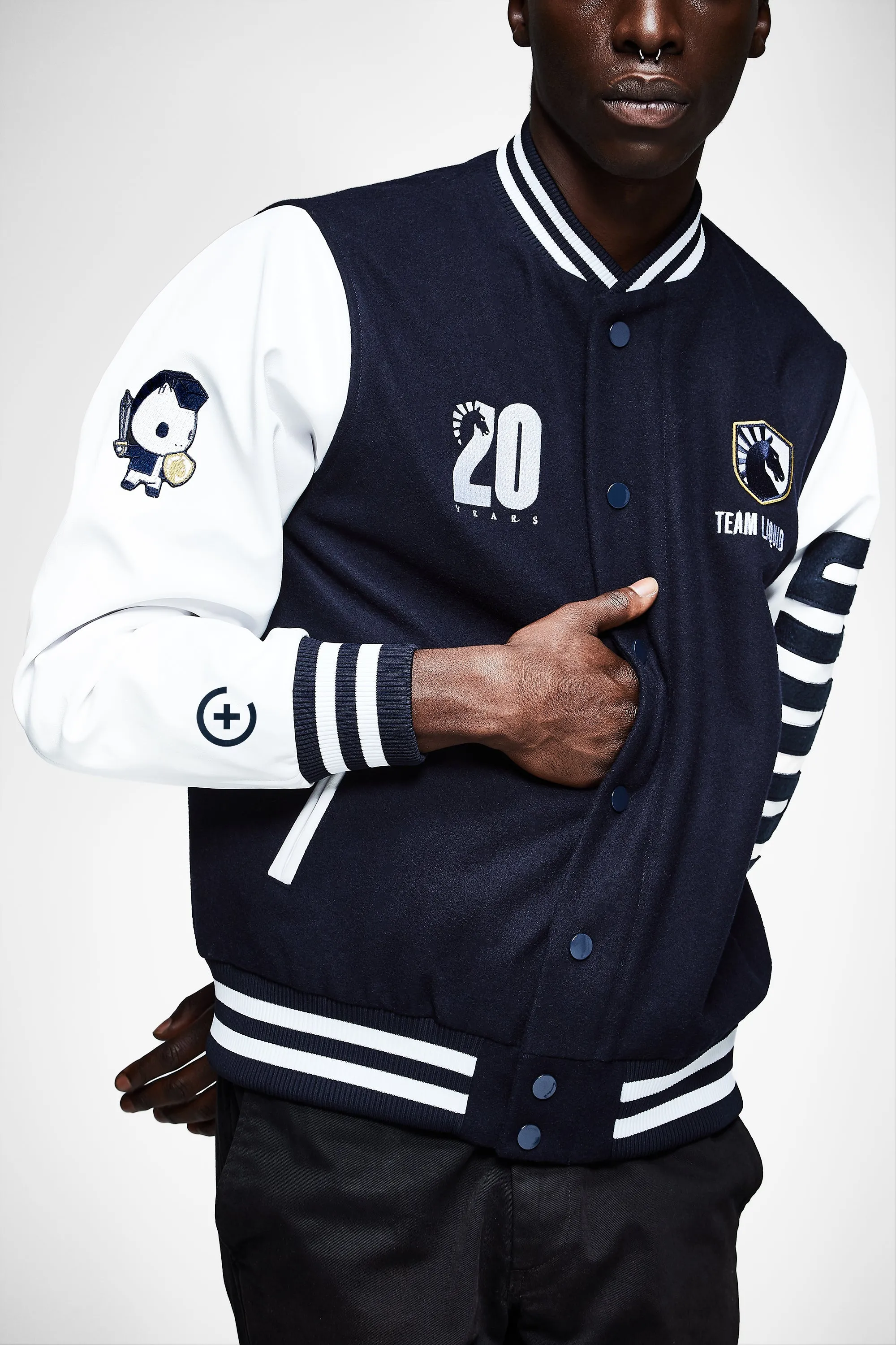 LIQUID  LETTERMAN JACKET