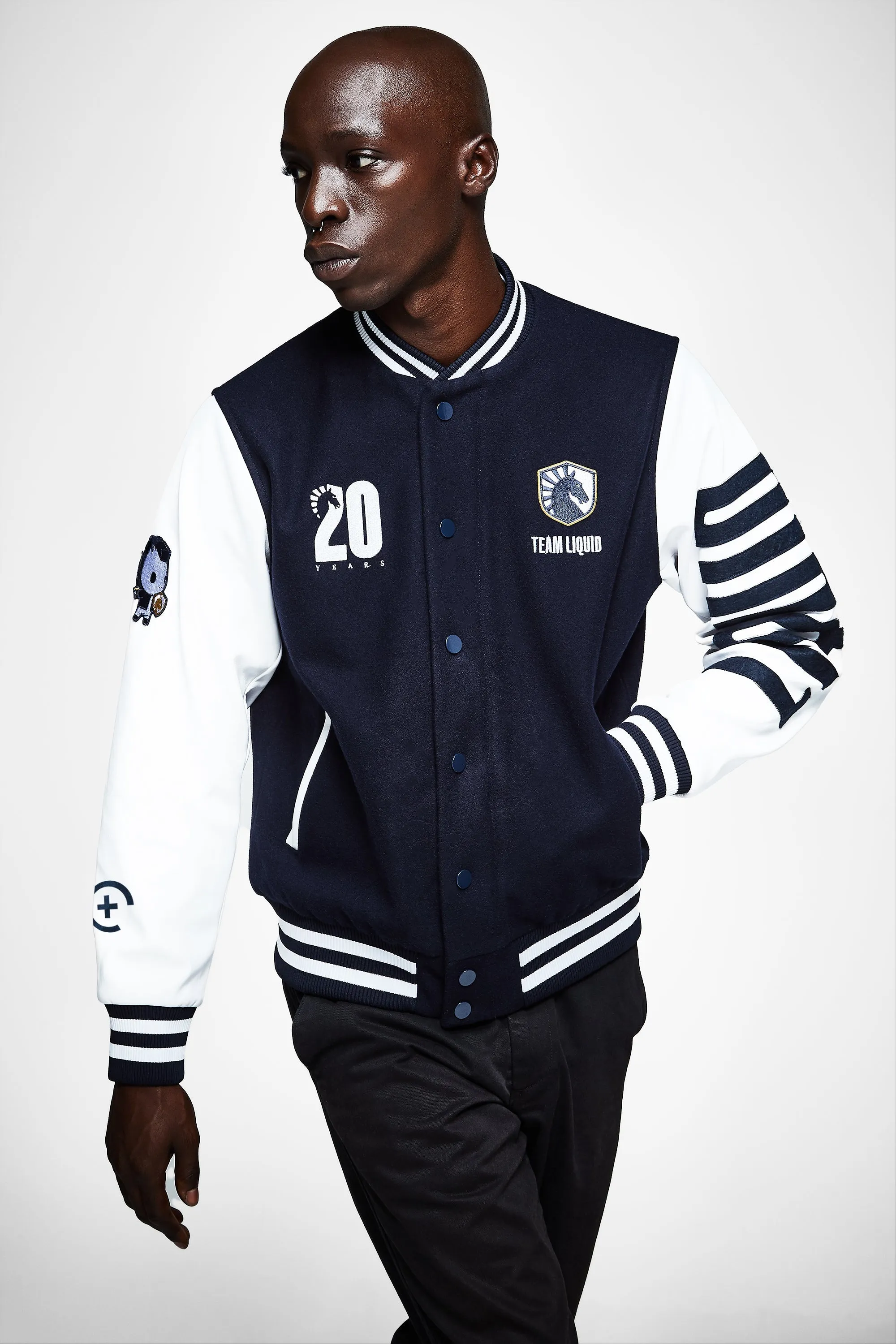 LIQUID  LETTERMAN JACKET