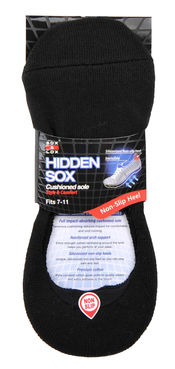 Men's Sports Cushioned Hidden