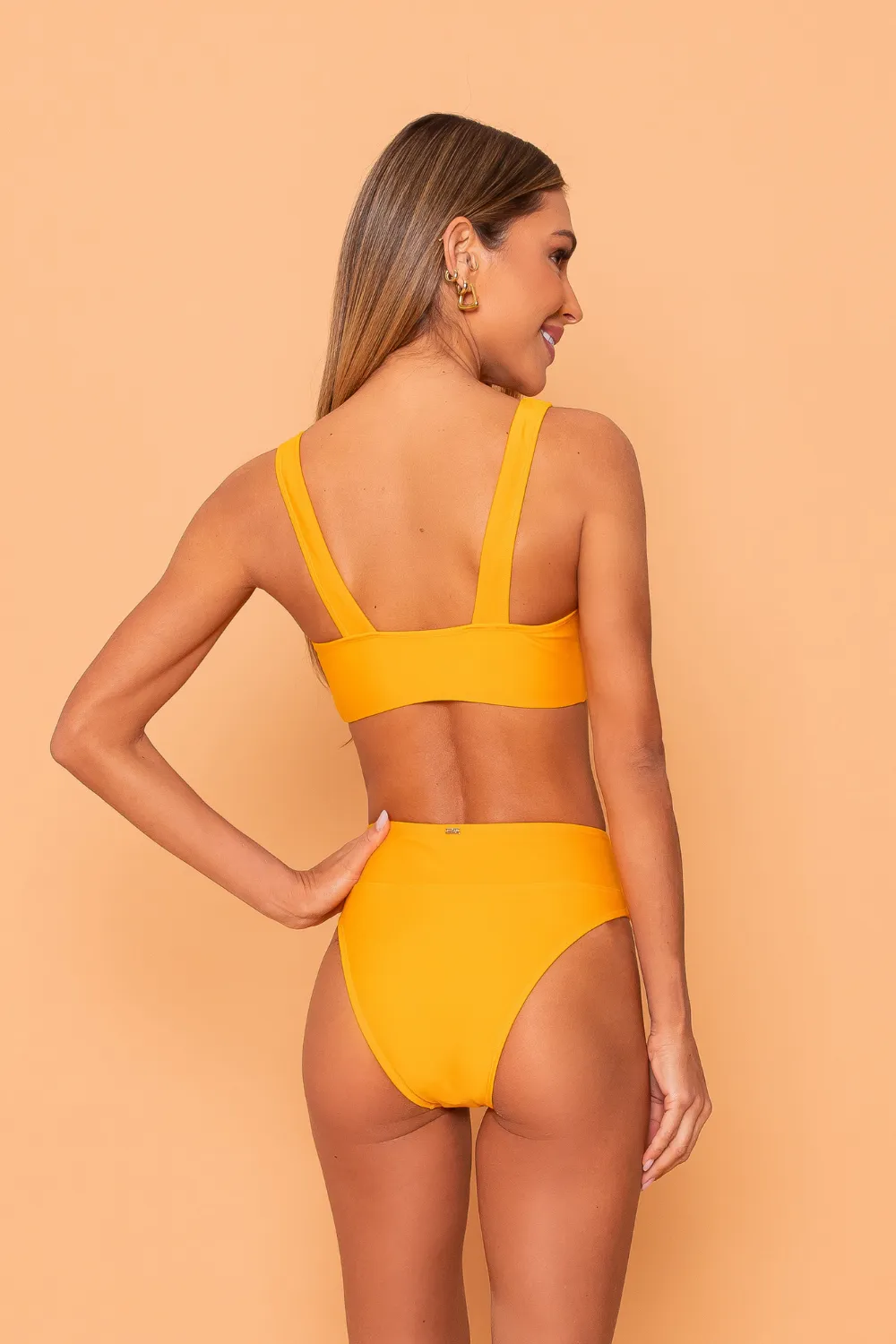 Nikya High Waisted Bikini Bottom