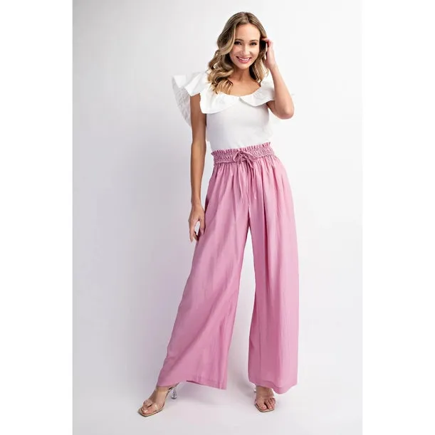 Nola High Waisted Textured Pant