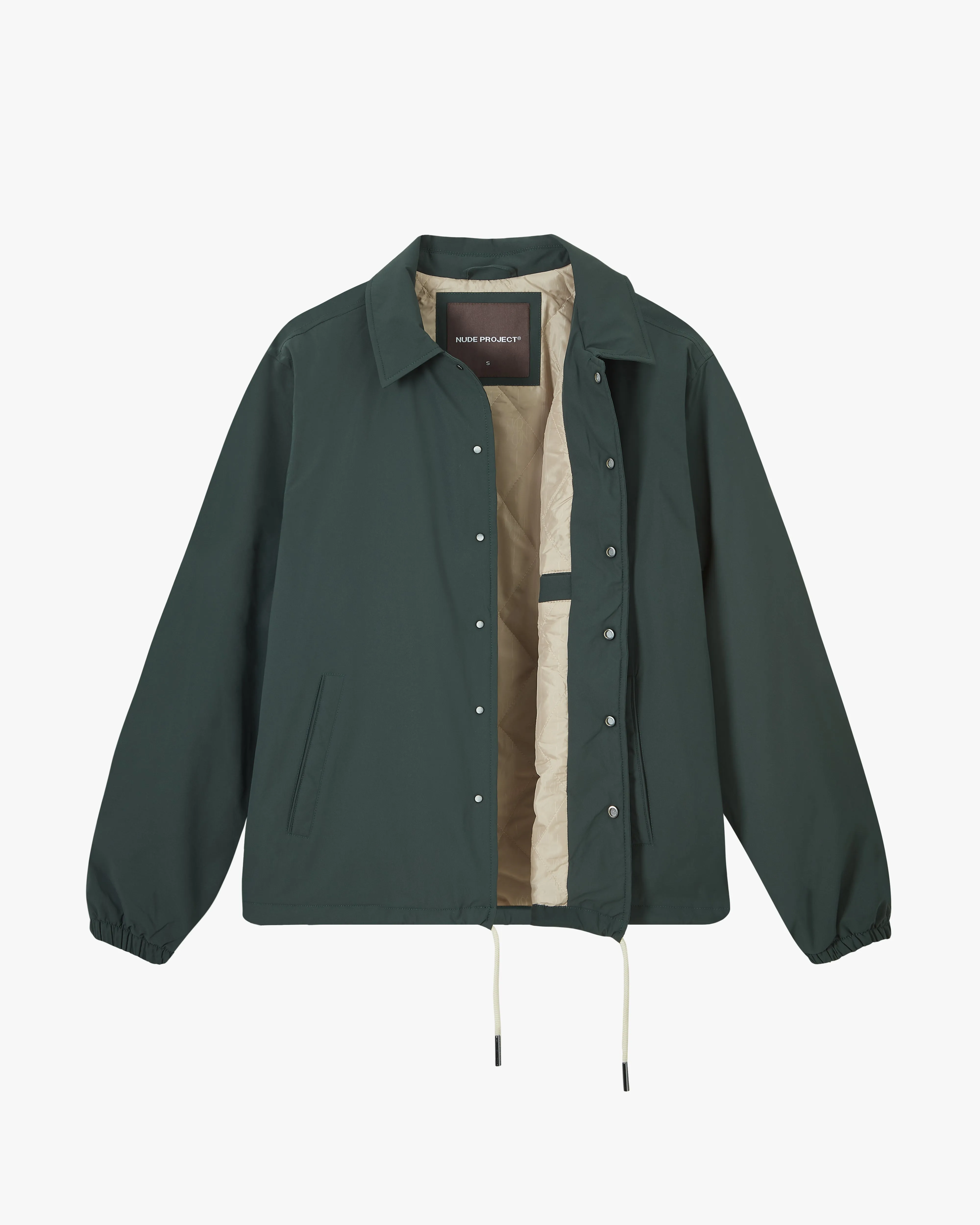 NUDE COACH JACKET GREEN