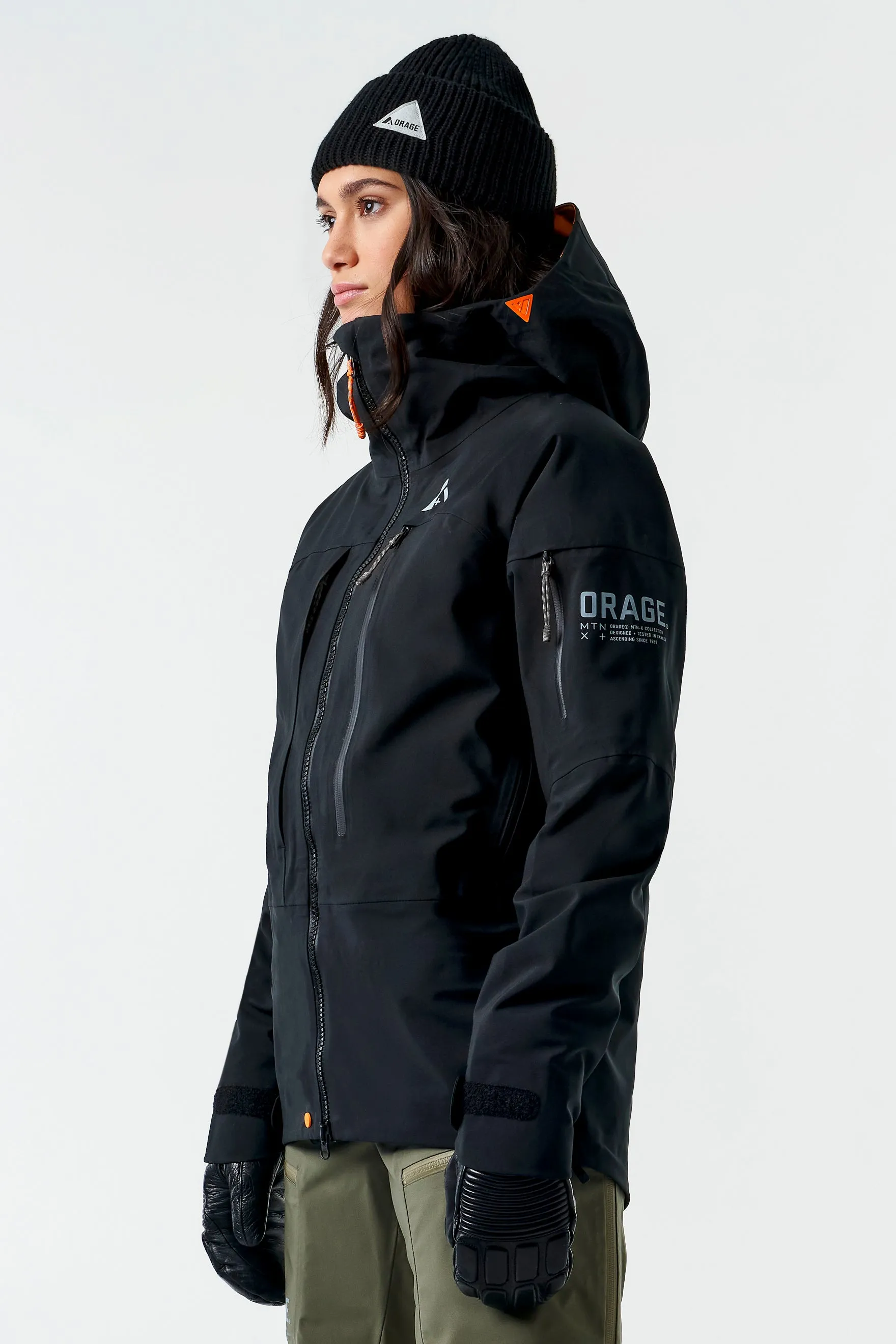 Panorama 3L Jacket-Black