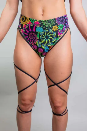 PsyBloom Strappy High Waisted Thong