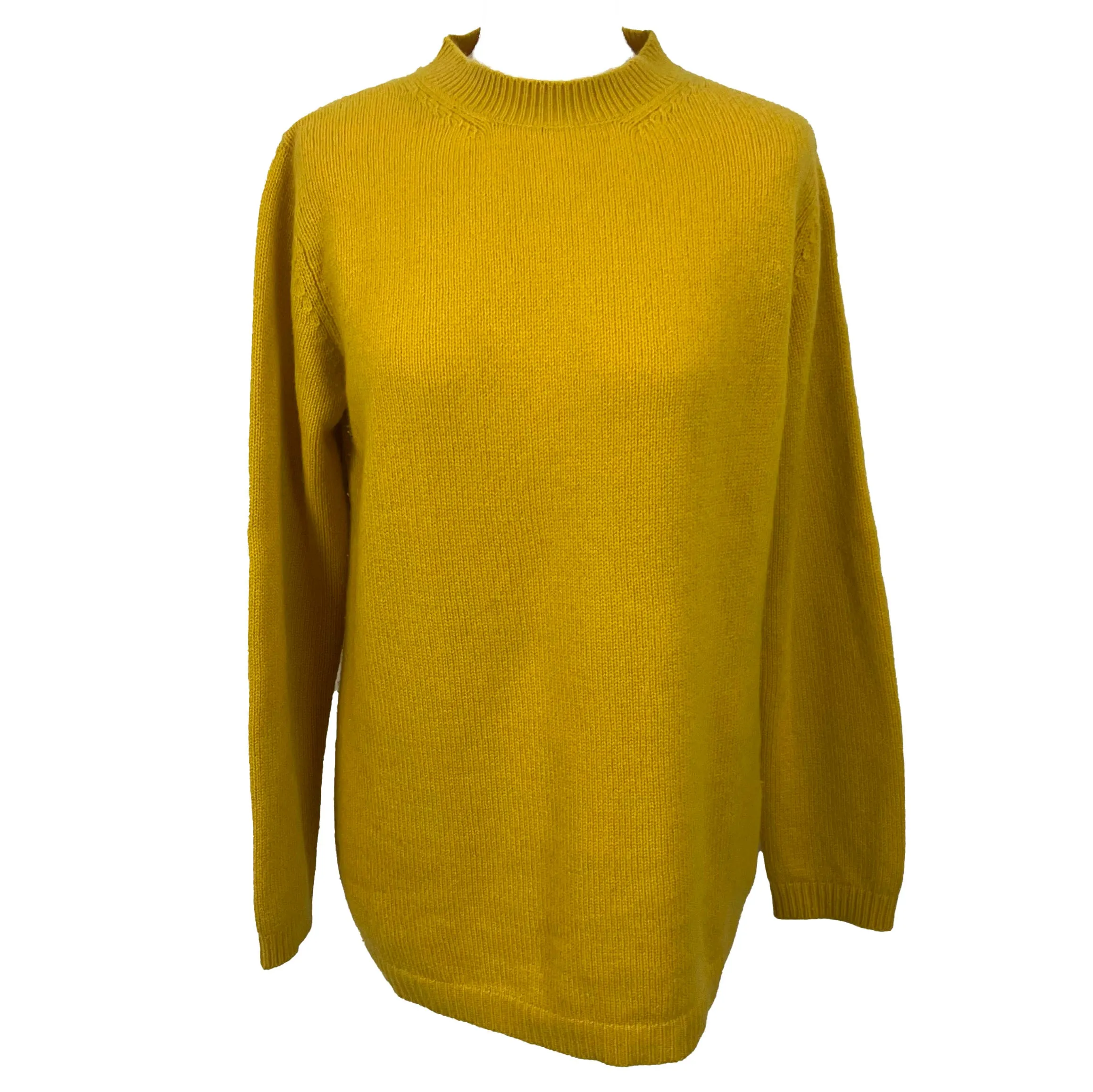 Raey Mustard Cashmere Knitted Jumper XS