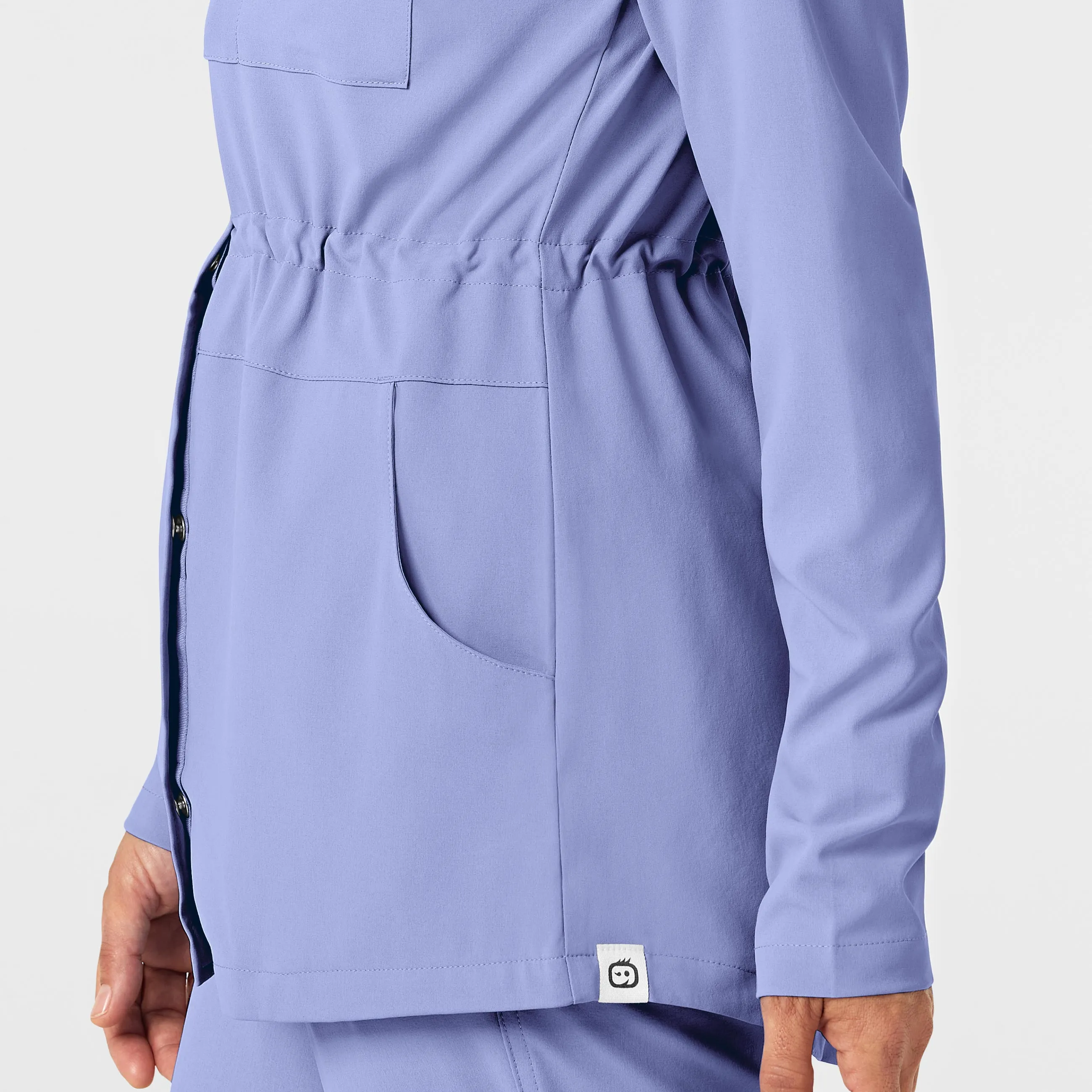 RENEW Women's Convertible Hood Fashion Jacket - Ceil Blue