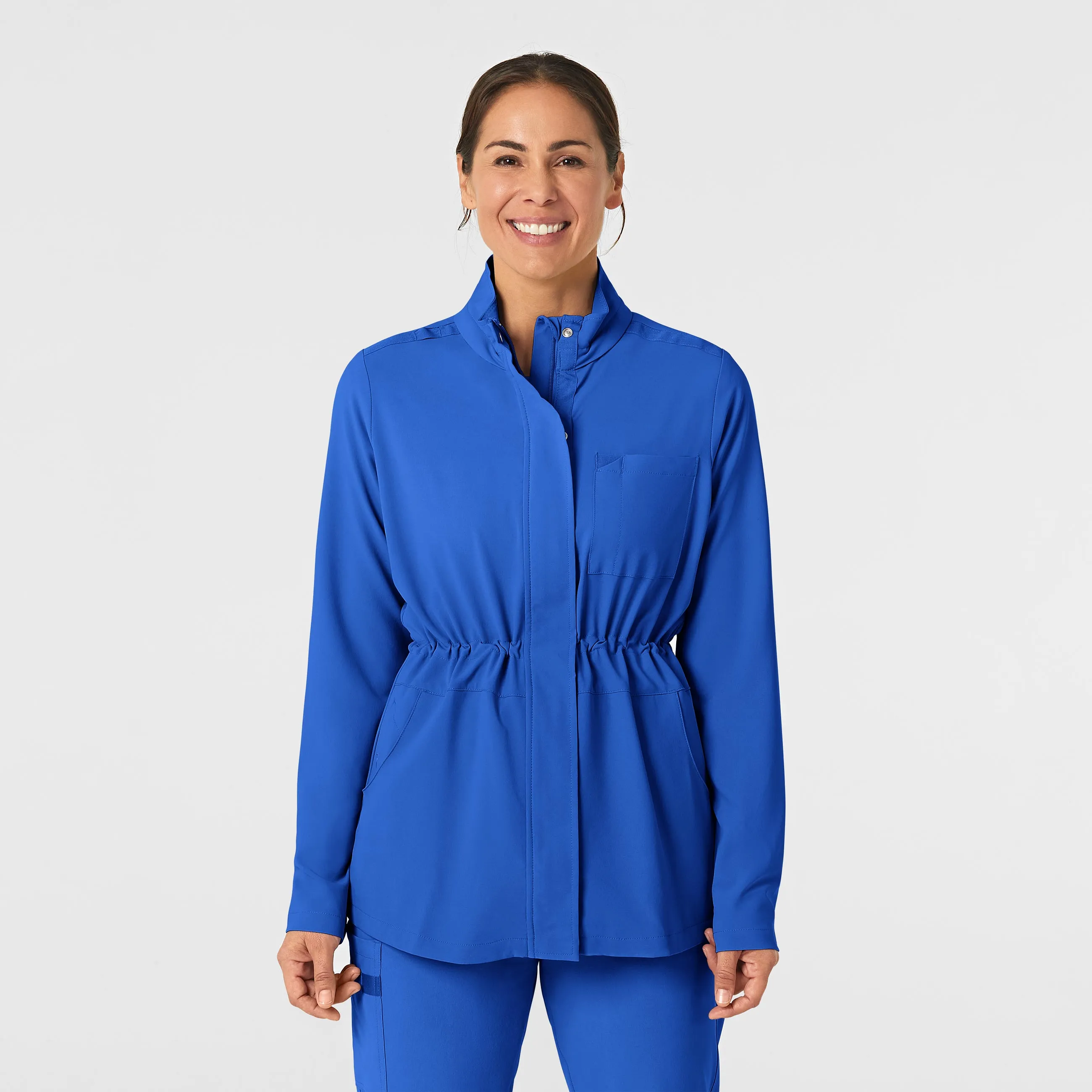 RENEW Women's Convertible Hood Fashion Jacket - Royal