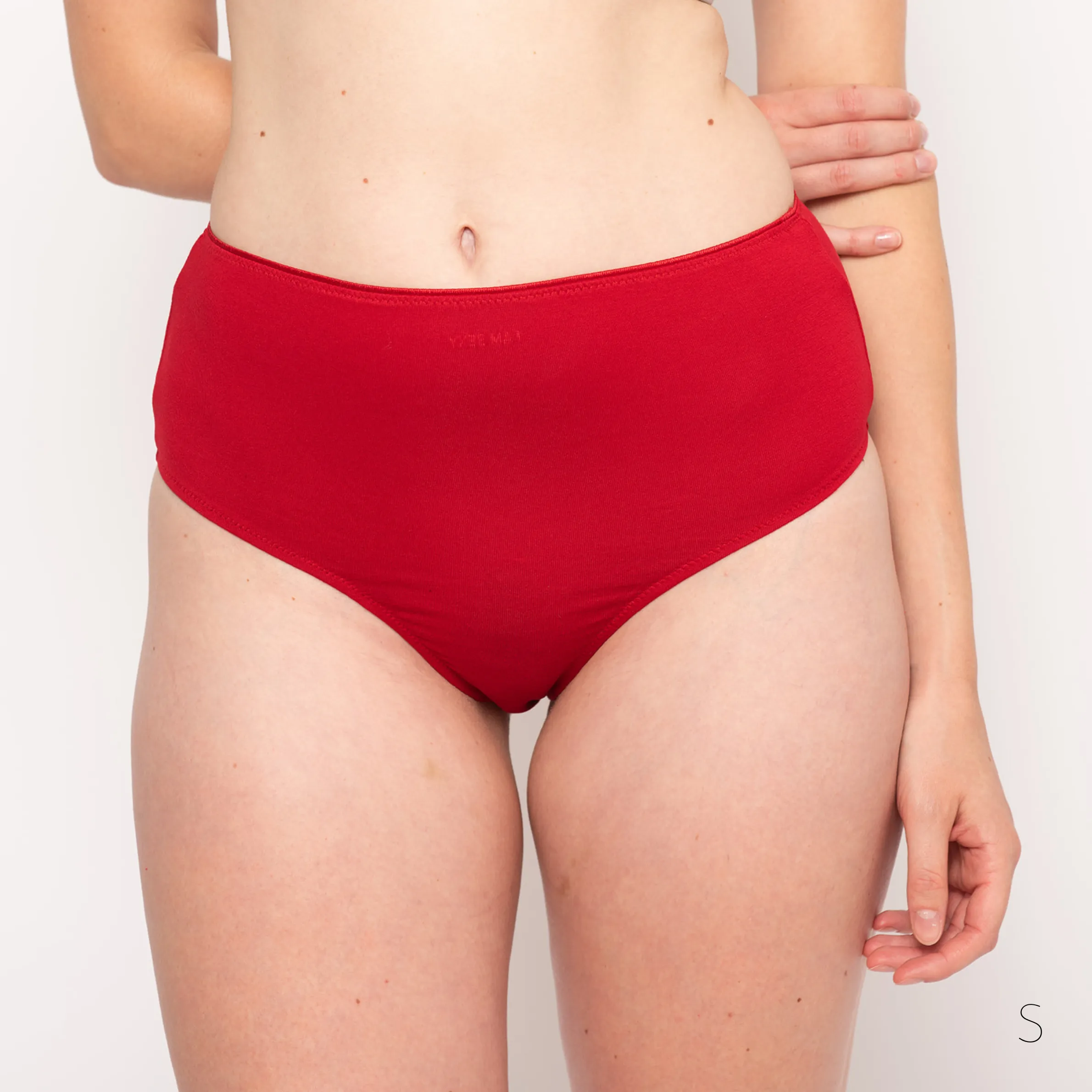 Ruby Red High Waisted String