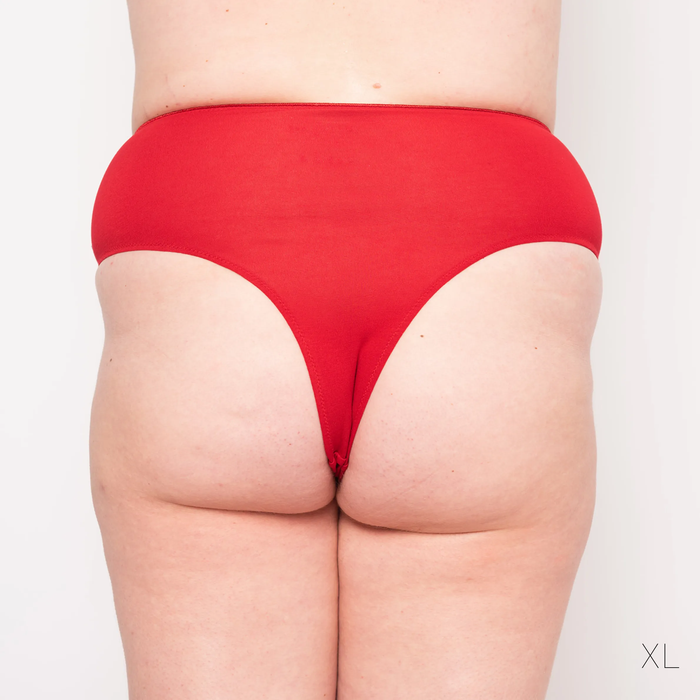 Ruby Red High Waisted String