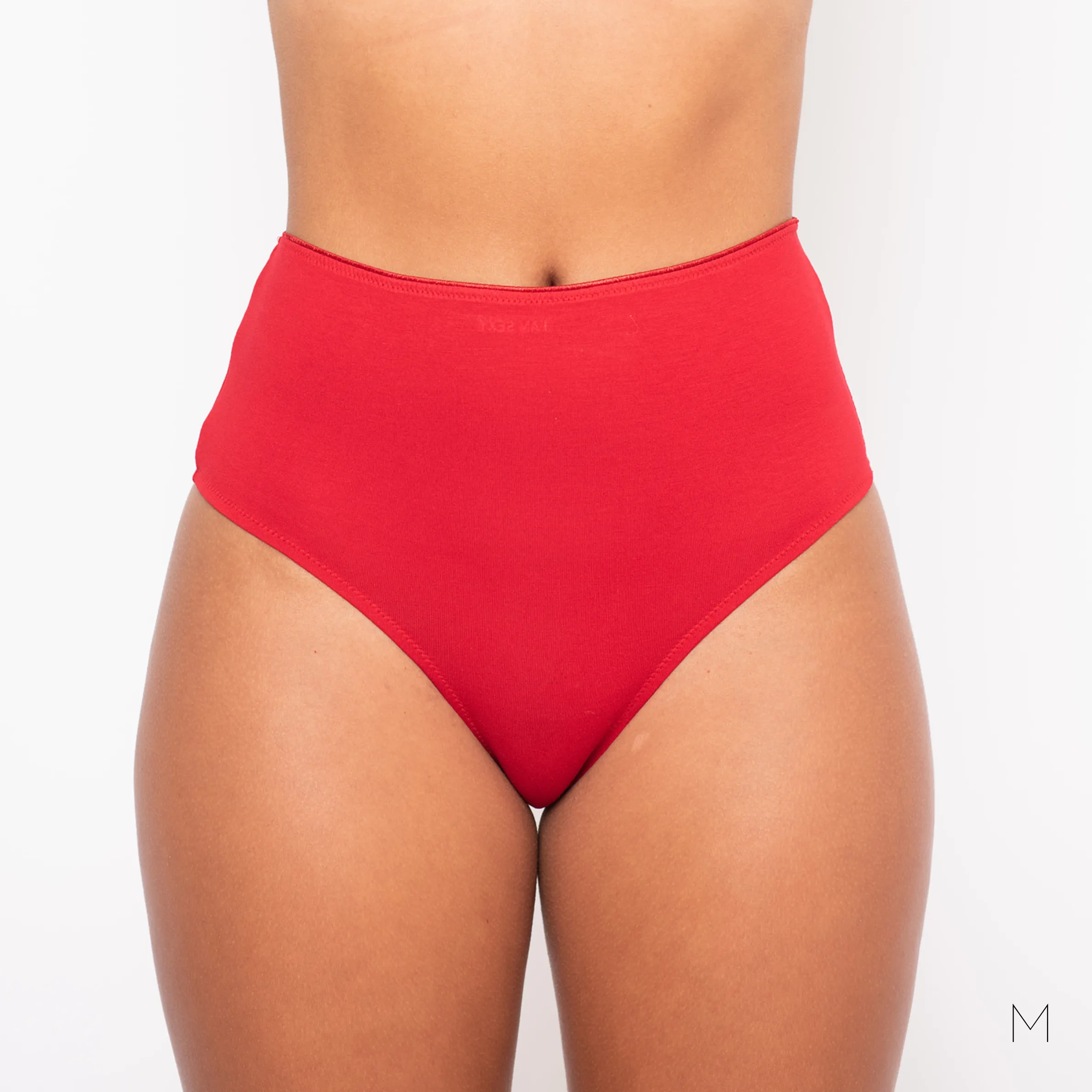 Ruby Red High Waisted String