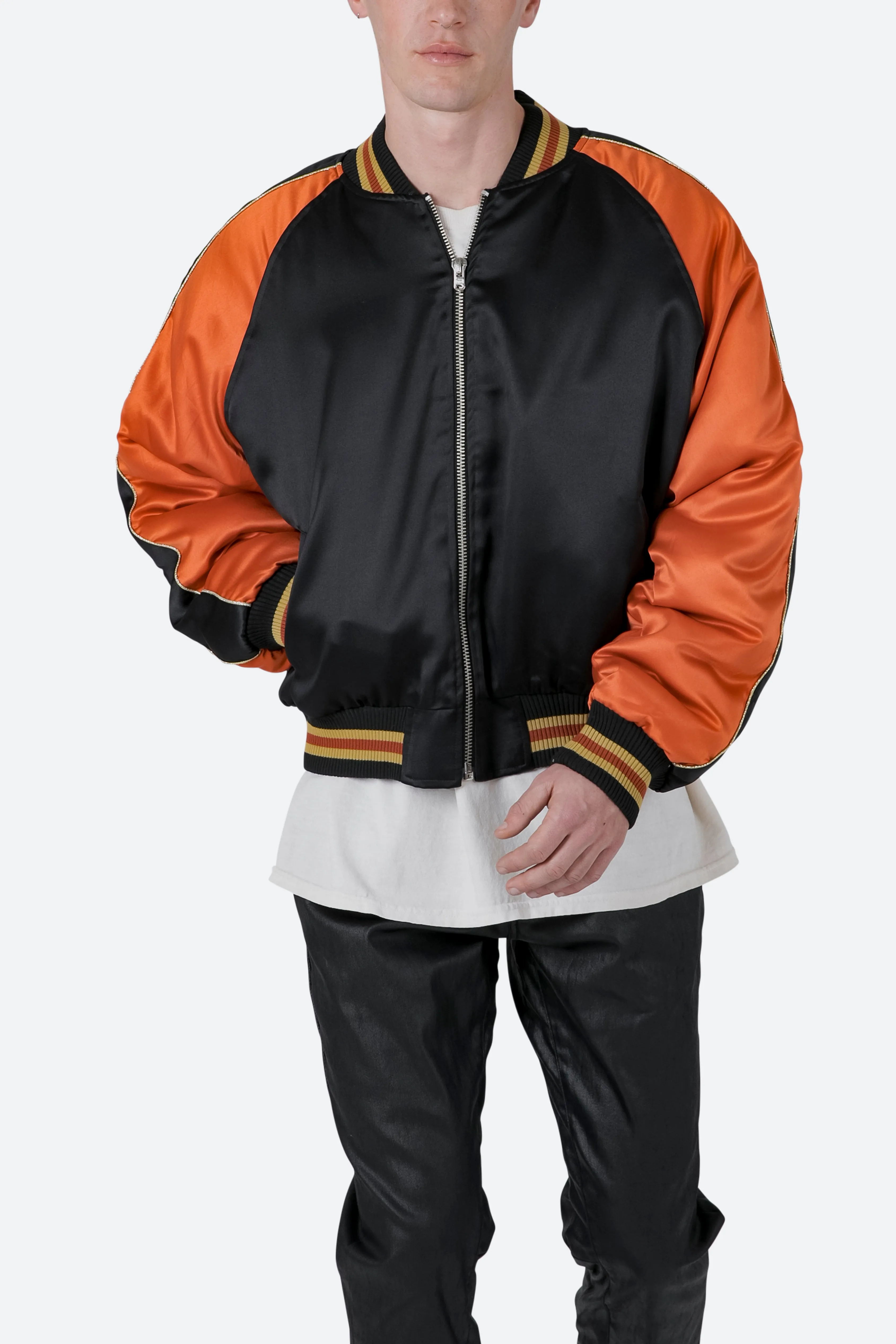 Souvenir Jacket - Black/Orange