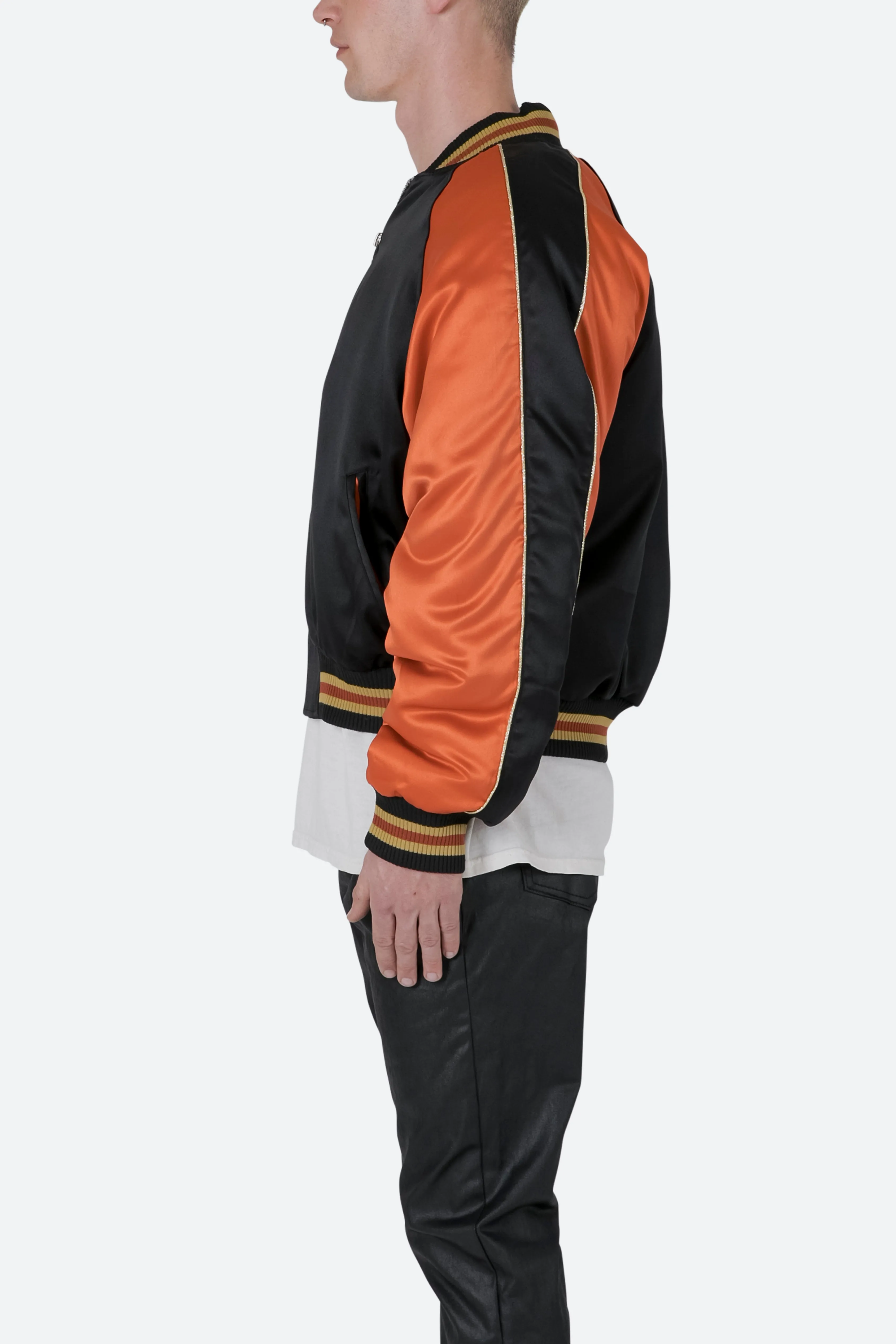 Souvenir Jacket - Black/Orange