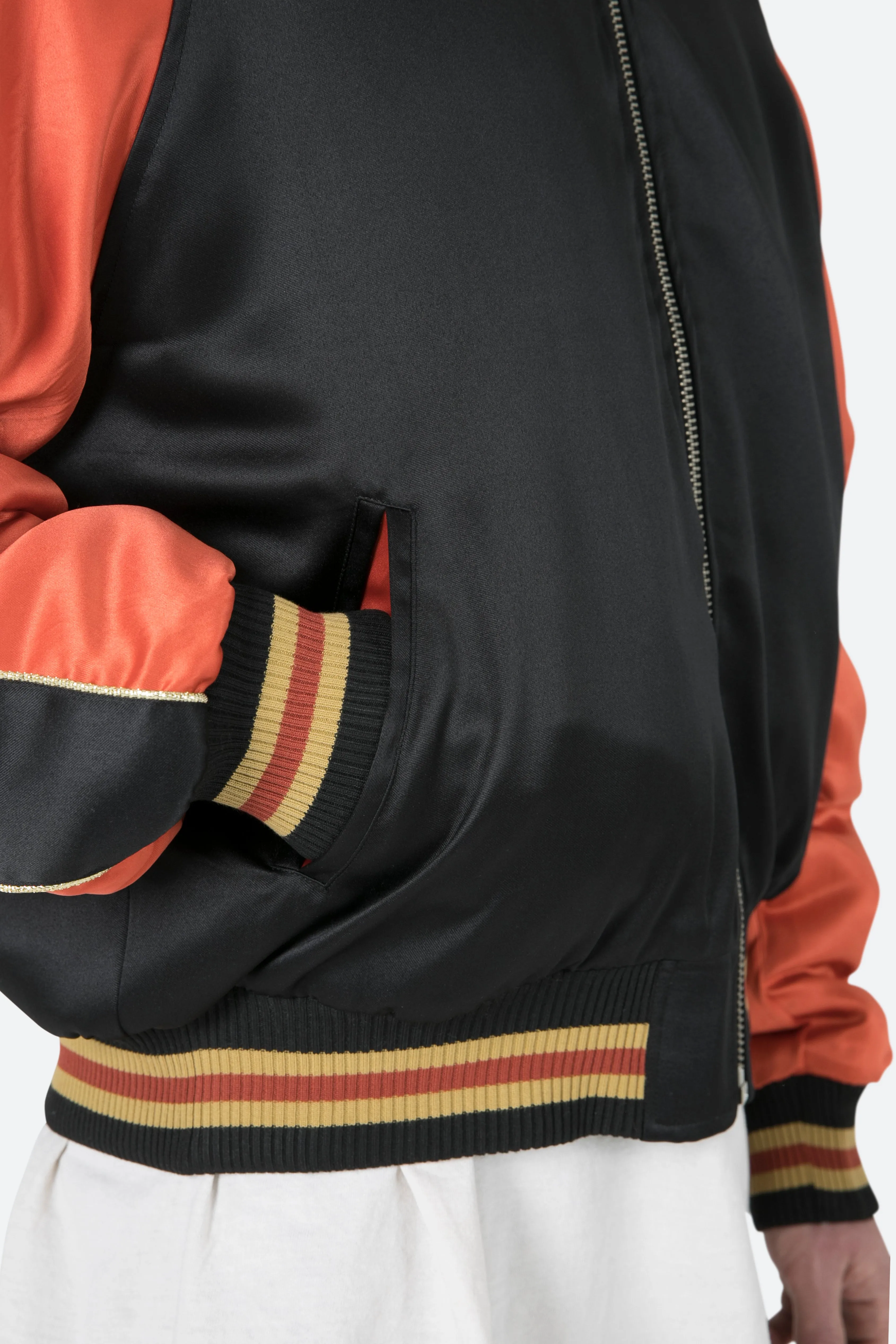 Souvenir Jacket - Black/Orange