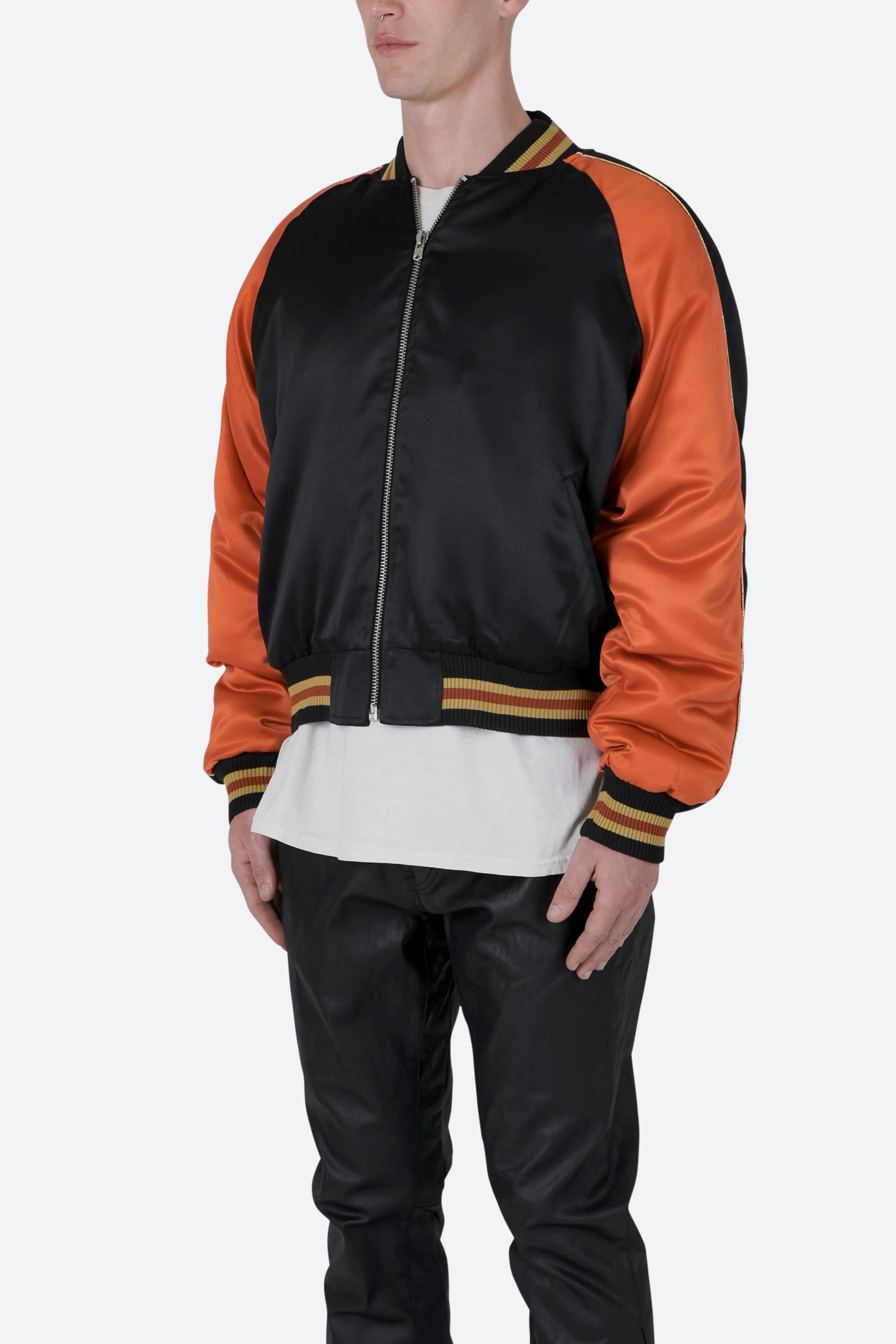 Souvenir Jacket - Black/Orange