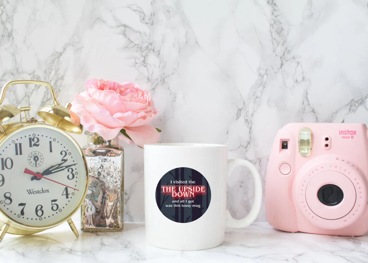 Stranger Things Inspired 11oz coffee mug Upside Down