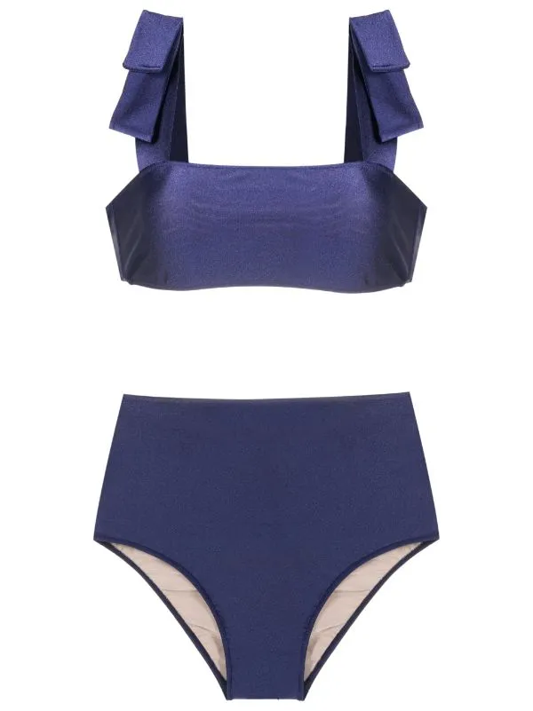 Timeless High-Waisted Bikini With Straps