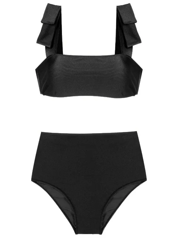 Timeless High-Waisted Bikini With Straps