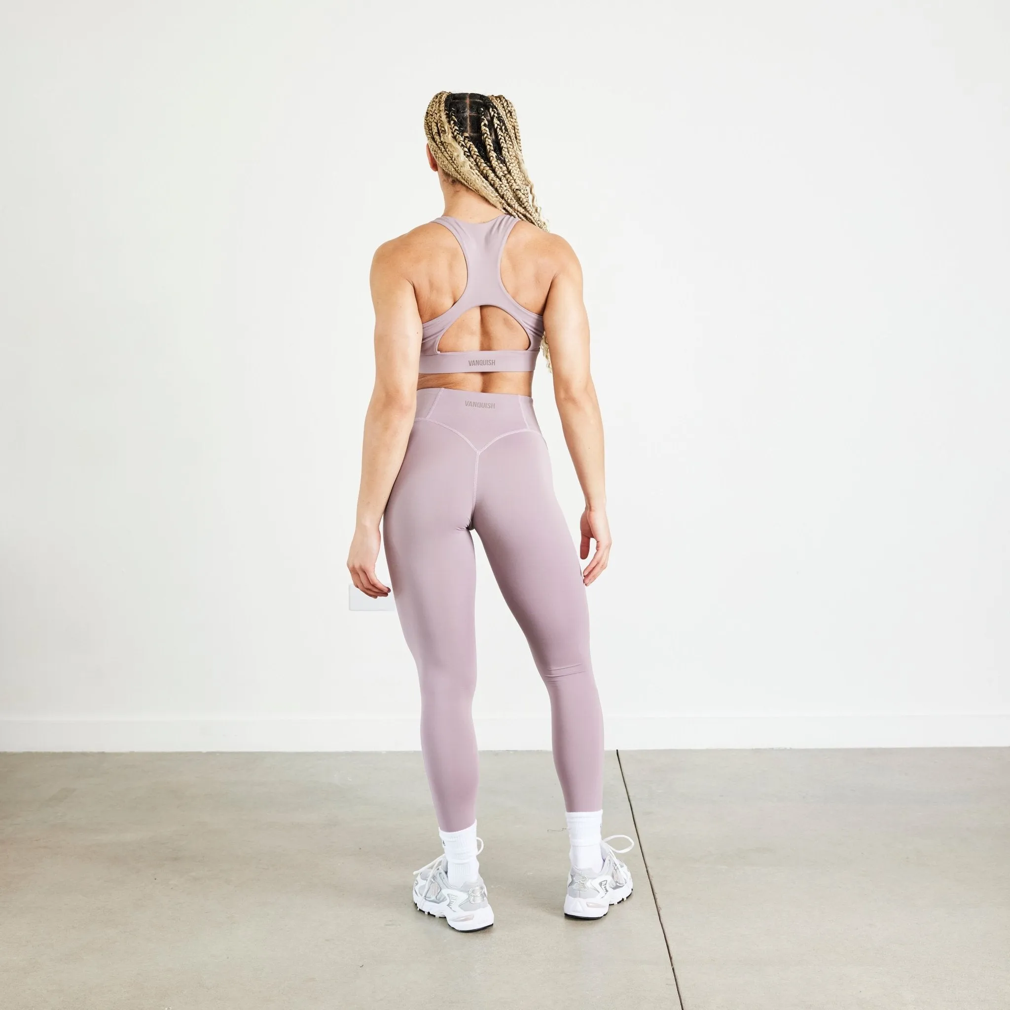 Vanquish Evolve Truffle Lilac High Waisted Leggings