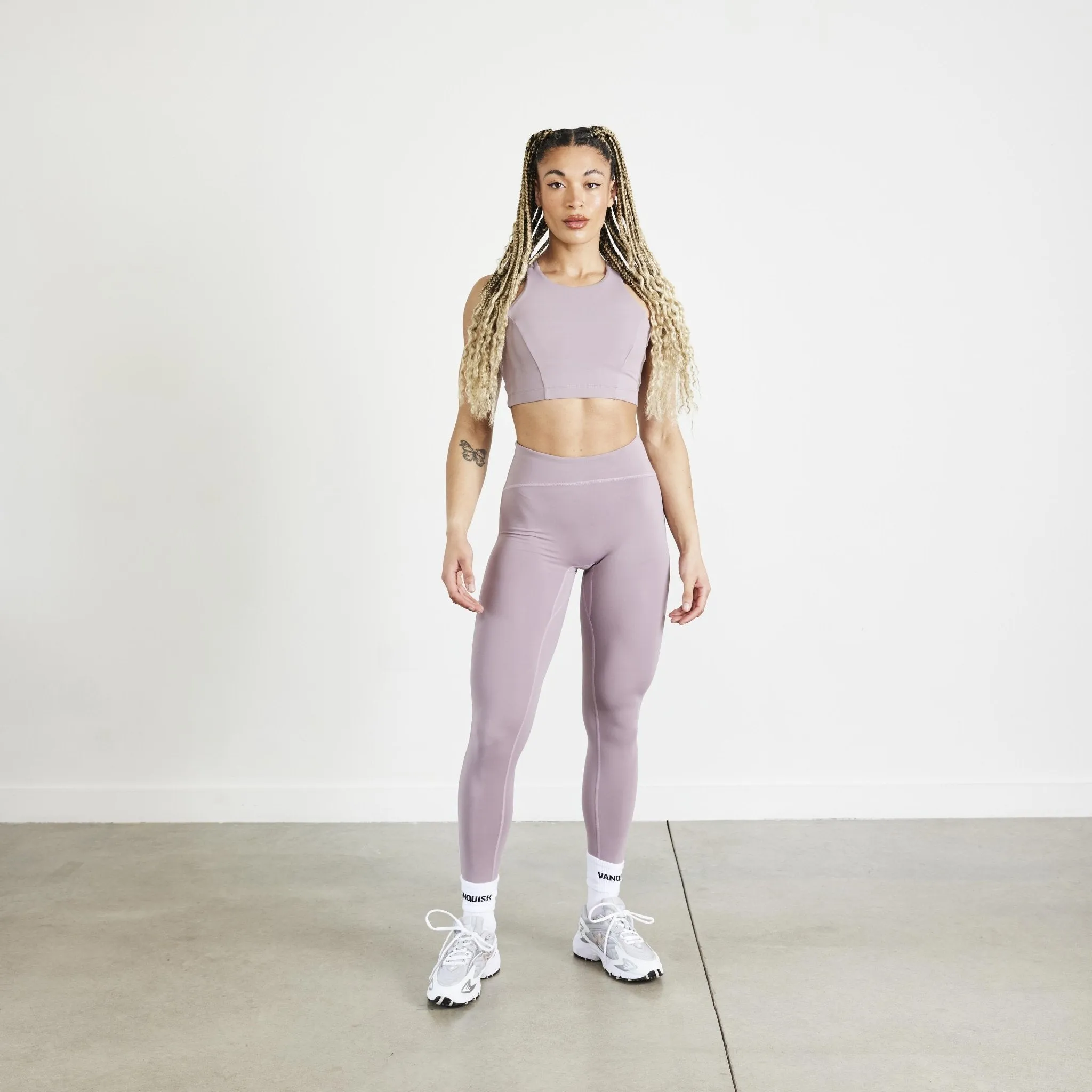 Vanquish Evolve Truffle Lilac High Waisted Leggings