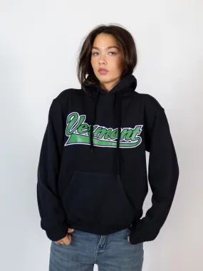 VERMONT SPORTS (GRÖN) HOODIE - SVART