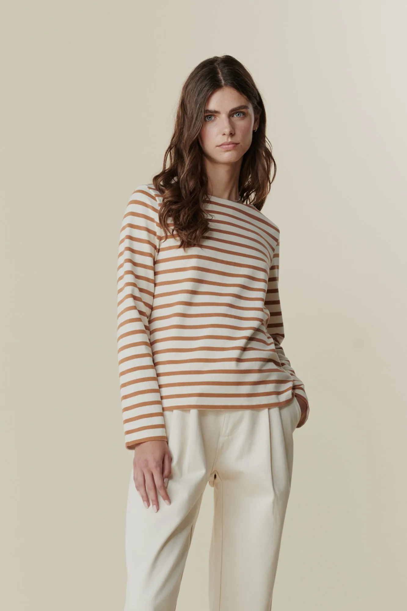 Women's Breton - Ecru/Cinnamon