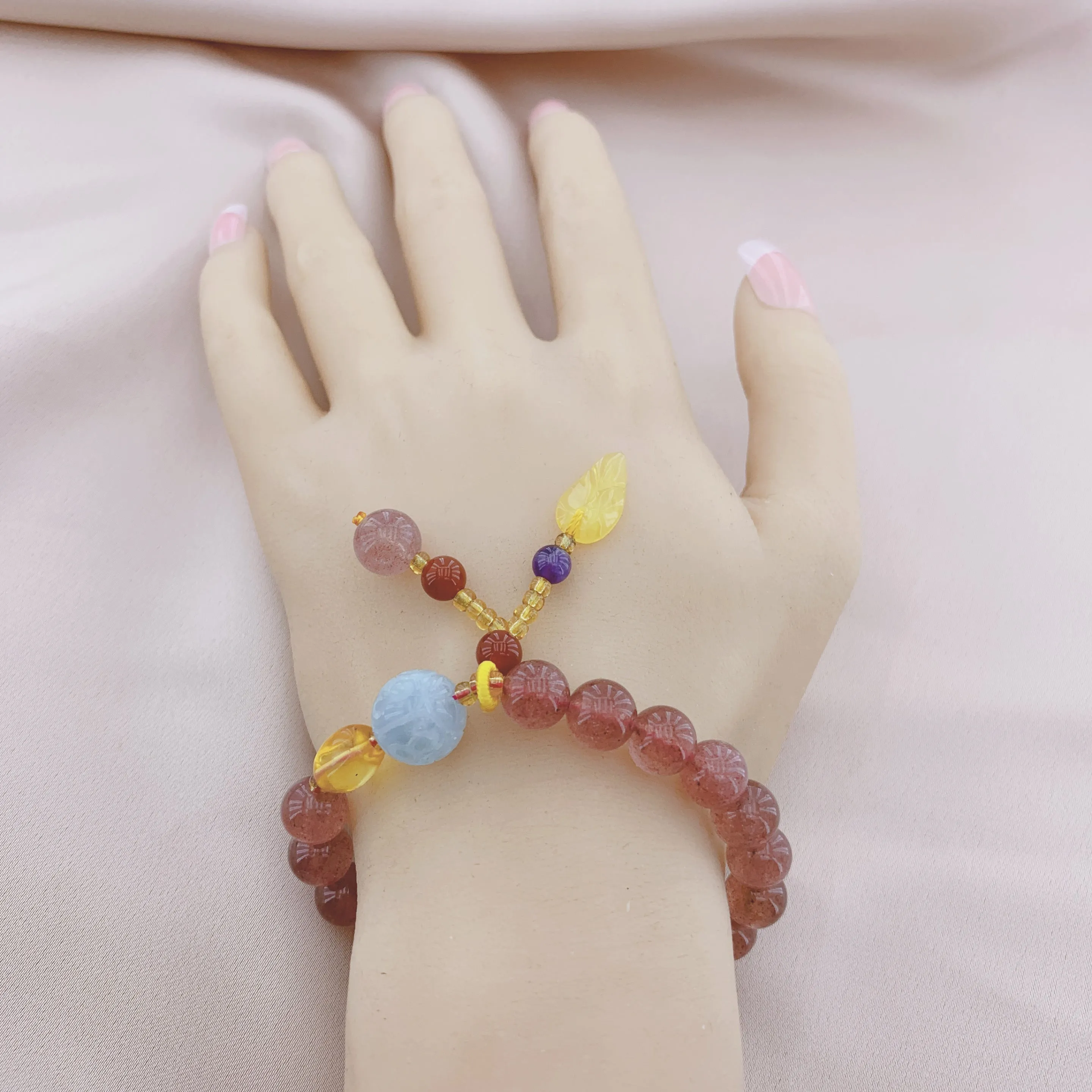 Women's Fashion Beads Gemstone Bracelet