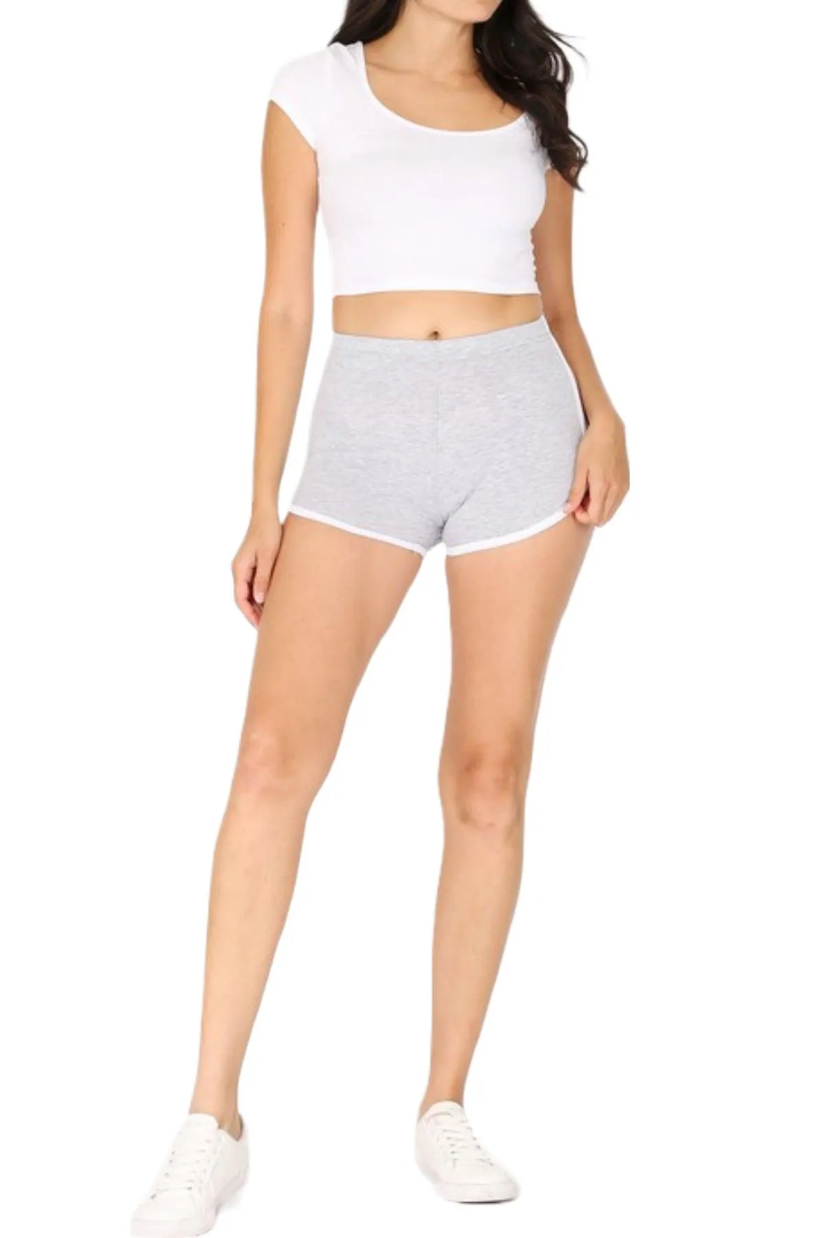 Women's High Waisted Dolphin Shorts