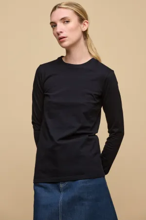 Women's Long Sleeve T Shirt Navy