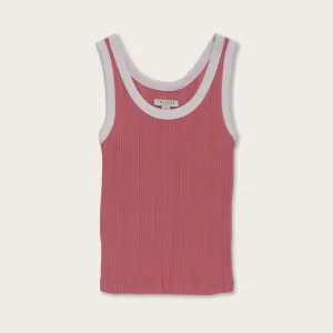 Women's Scoop Neck Ribbed Tank